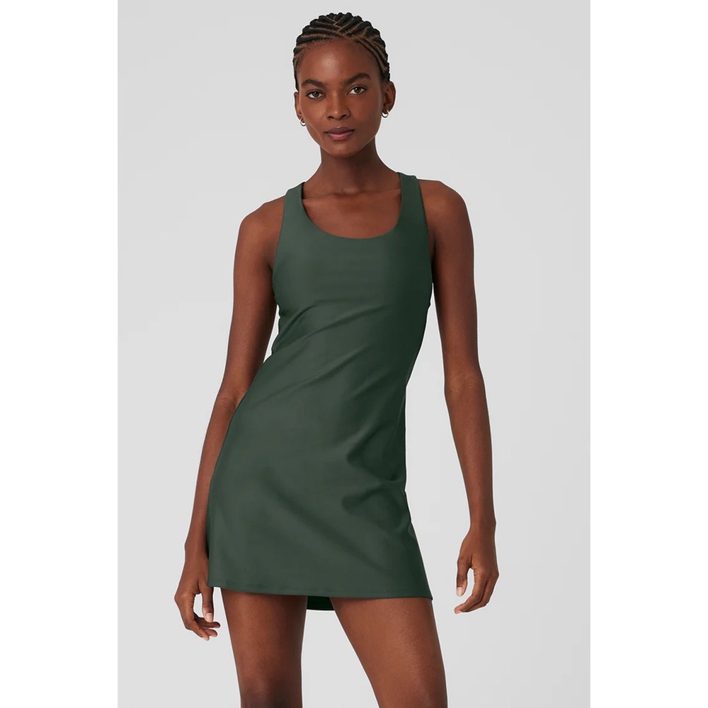 ALO Yoga Green Mini Dress